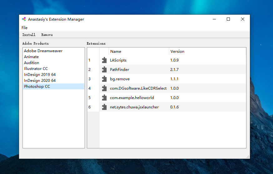 Adobe CEP ZXP扩展怎么安装?怎么管理工具?