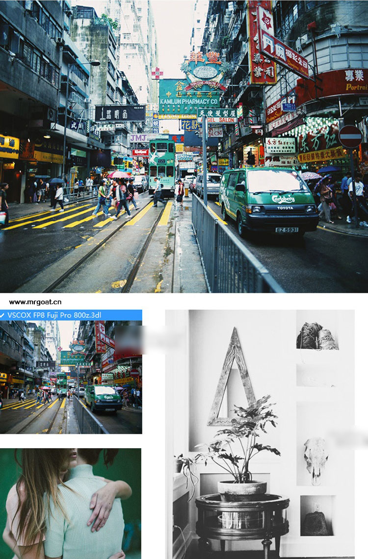 PS扩展面板VSCOcam全滤镜文艺小清新一键调色