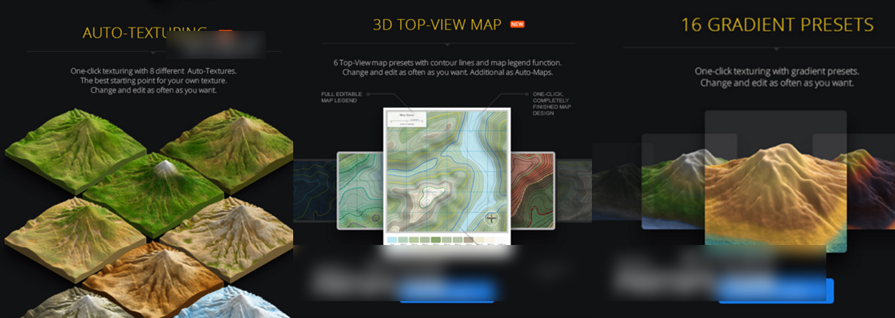 3D Map Generator  Terrain 中文汉化版