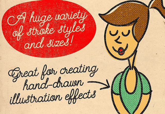 马克笔效果PS笔刷
