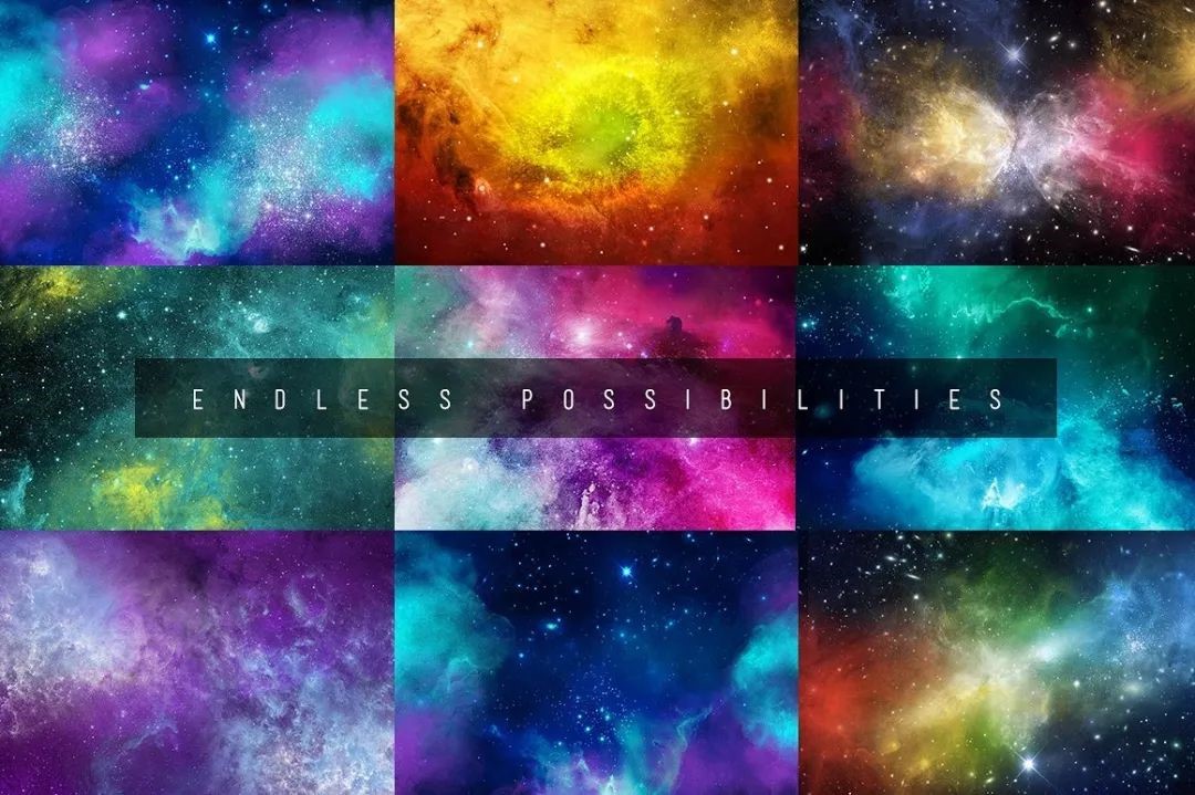 宇宙太空星云点点雾气PS笔刷