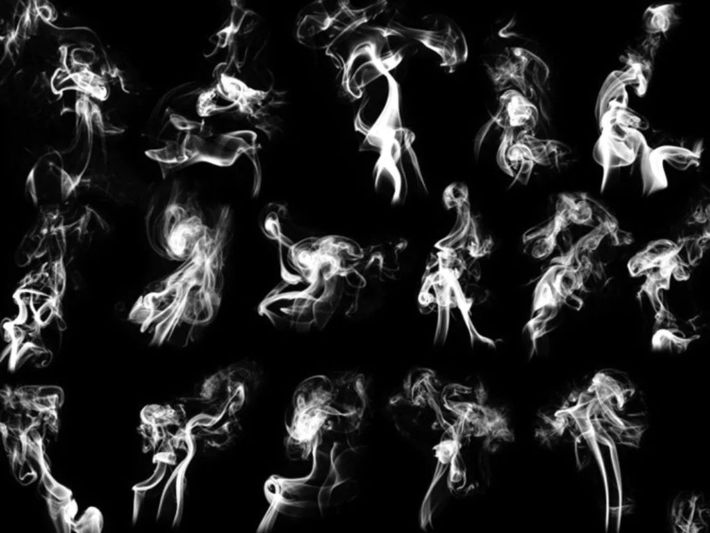 薄雾烟雾效果纹理PS笔刷