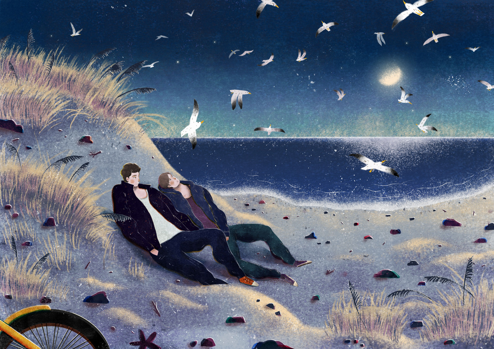 文艺粉涂涂鸦蜡笔PS笔刷 含作品欣赏