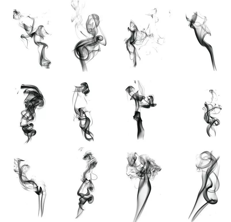 薄雾烟雾效果纹理PS笔刷