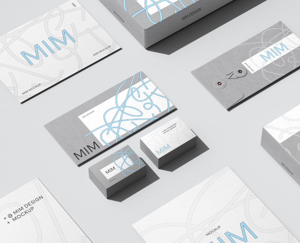 文创名片笔手提袋卡片VI品牌样机合集