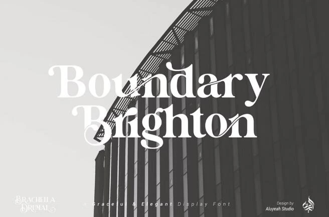 清新vlog手写海报特色英文字体下载