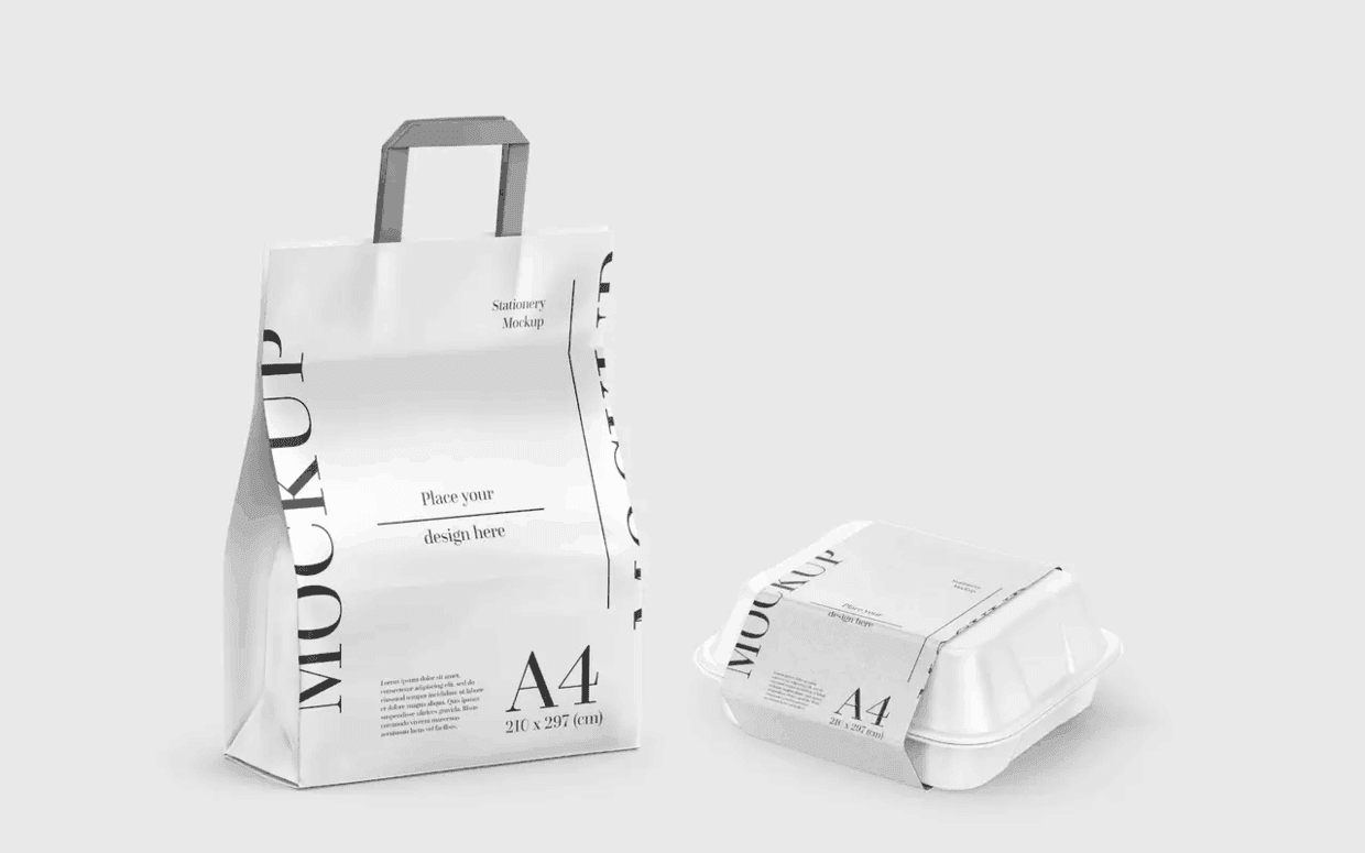 高品质咖啡品牌vi贴图样机PSD格式JPG预览图