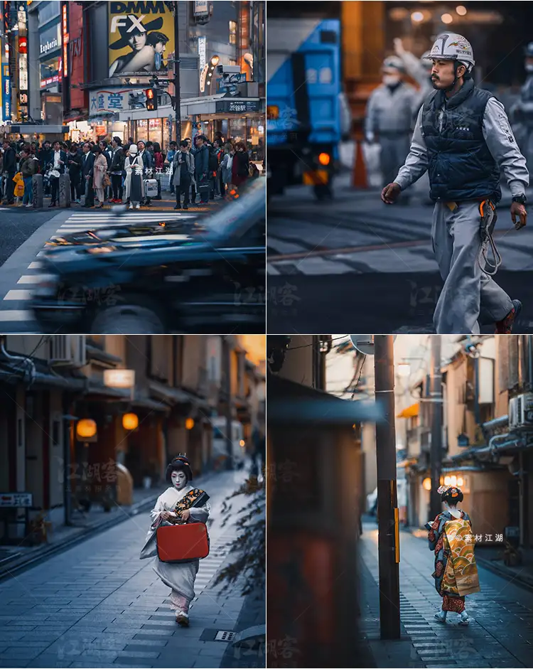 蓝橙色调ps预设lightroom滤镜FCPX达芬奇Pr Lr电脑端手机调色luts