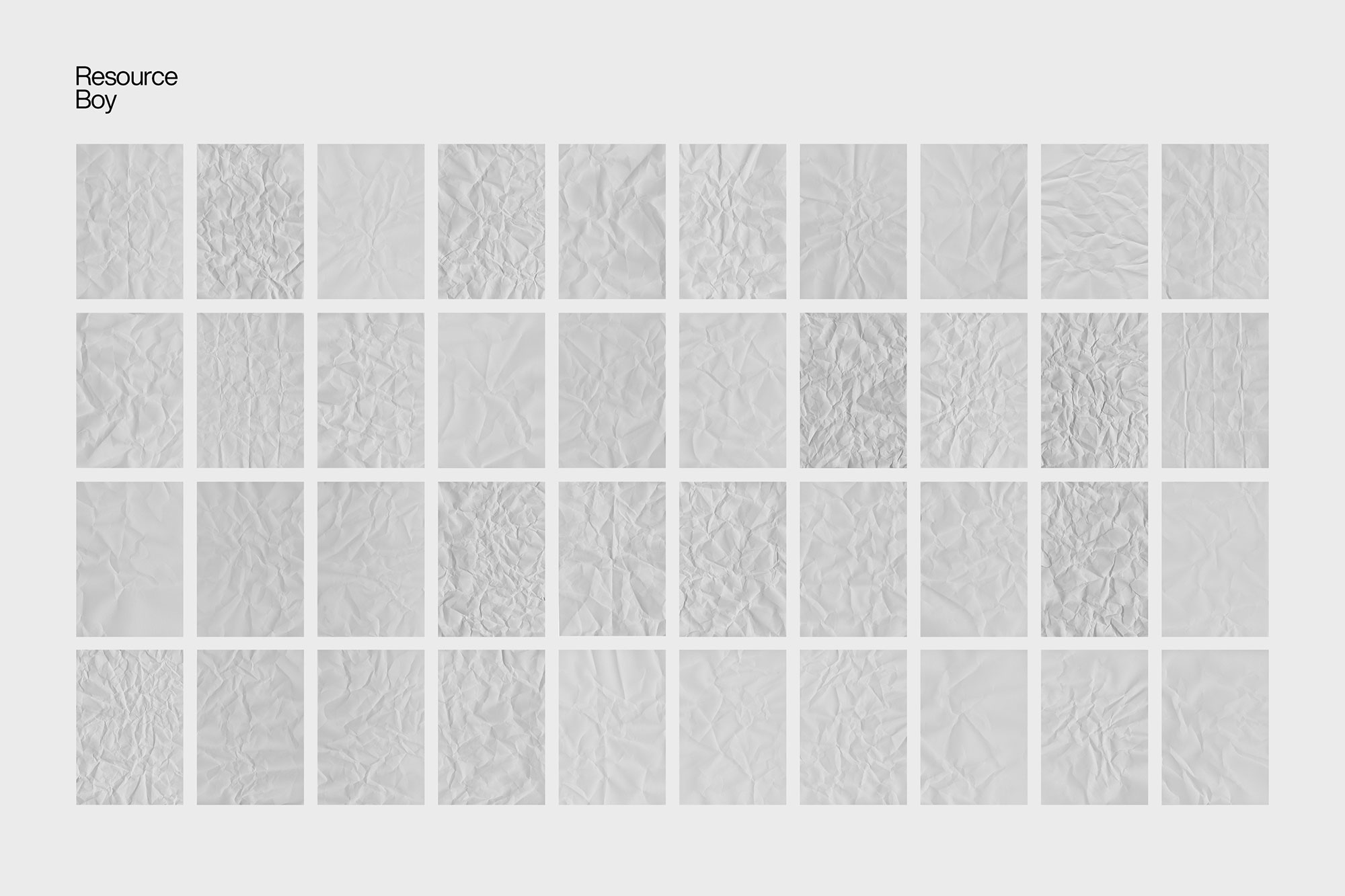 高清皱巴巴的纸张背景纹理图片