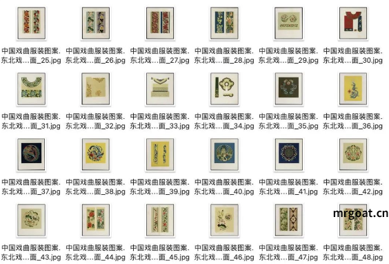 古时候雕花边框底纹花卉古风门窗古兽矢量AI源文件