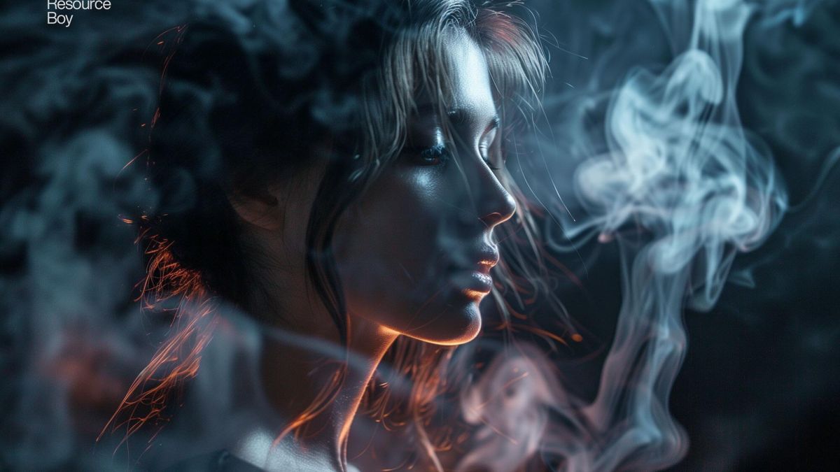 烟熏烟雾吸烟素材透明PNG图片