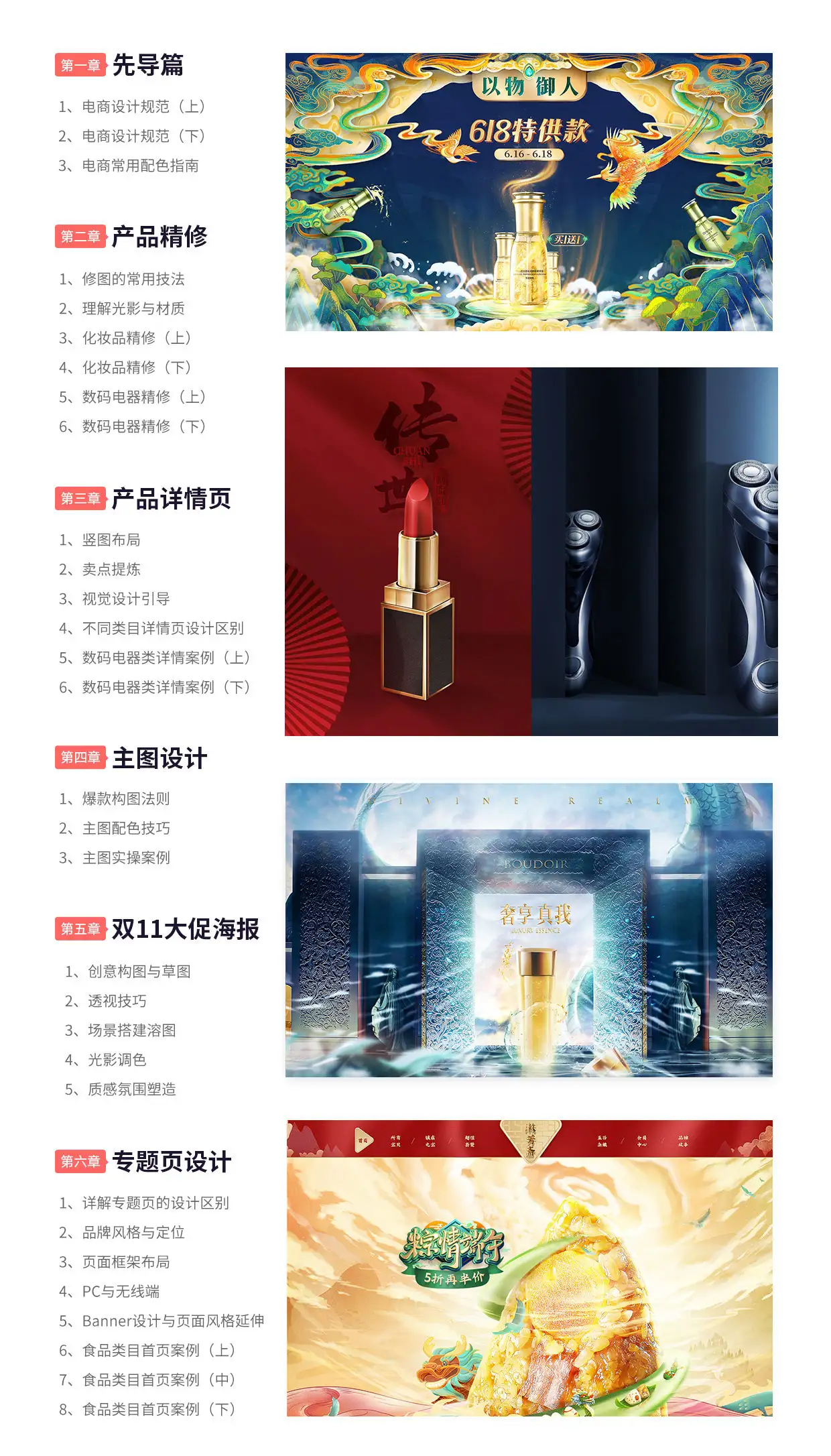 张修电商设计系统突破班视频教程