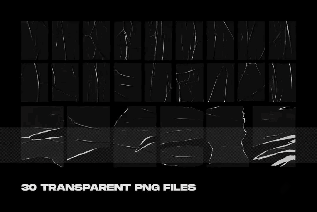 潮流褶皱扭曲海报样机背景纹理