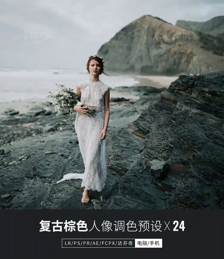 滤镜棕色人像lr手机版预设 Lightroom/PS/PR旅拍复古胶片调色