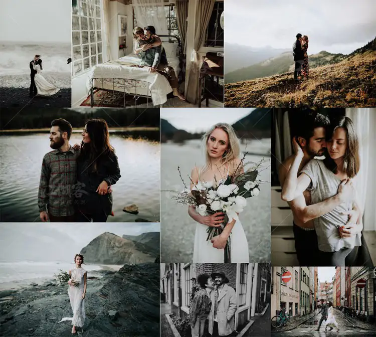 滤镜棕色人像lr手机版预设 Lightroom/PS/PR旅拍复古胶片调色