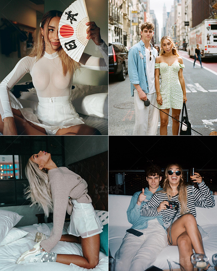 LR预设街头胶片色调都市街拍人像lightroom/PR/PS/FCPX/LUT滤镜ai