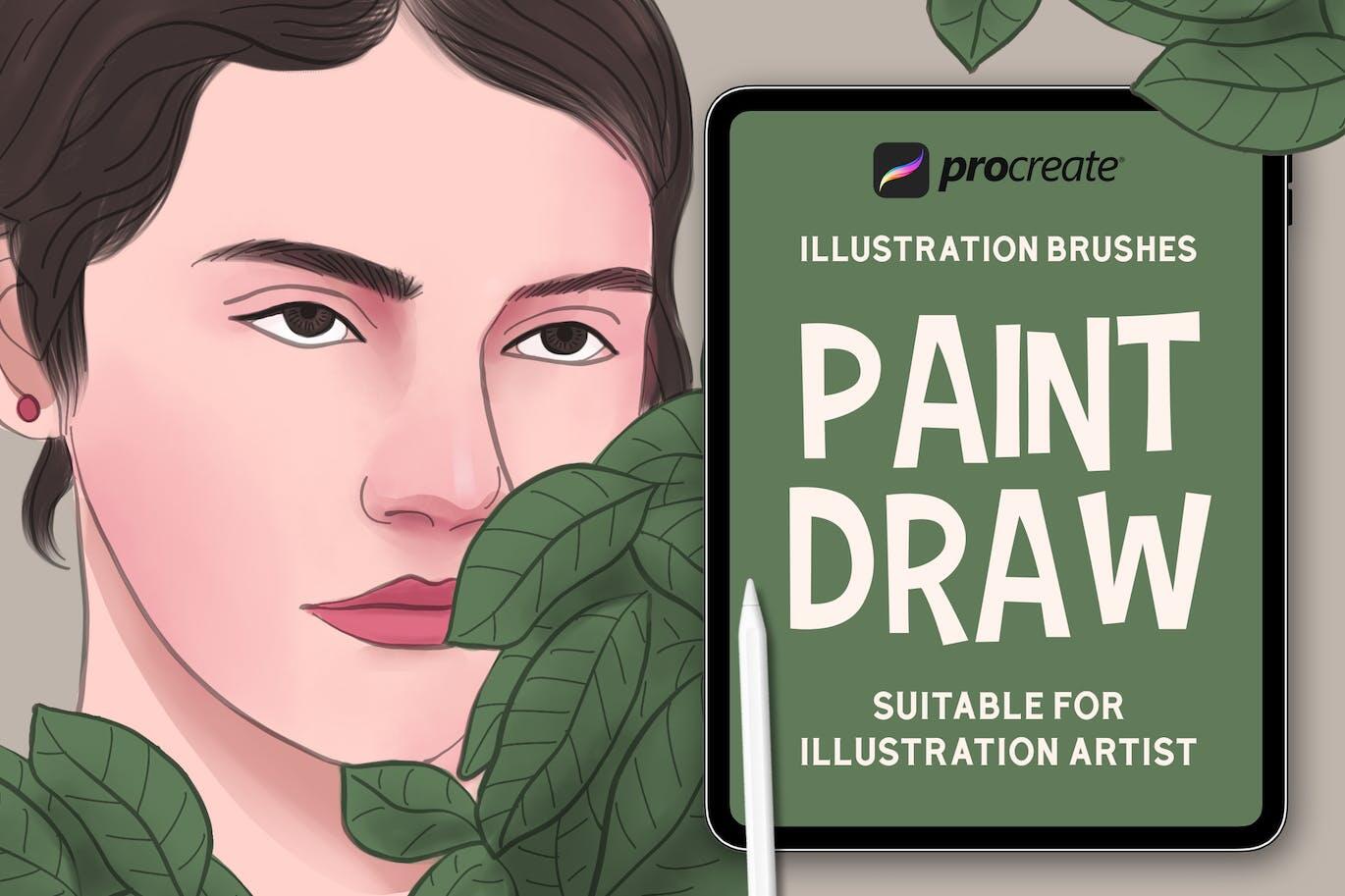 卡通人物漫画Procreate笔刷