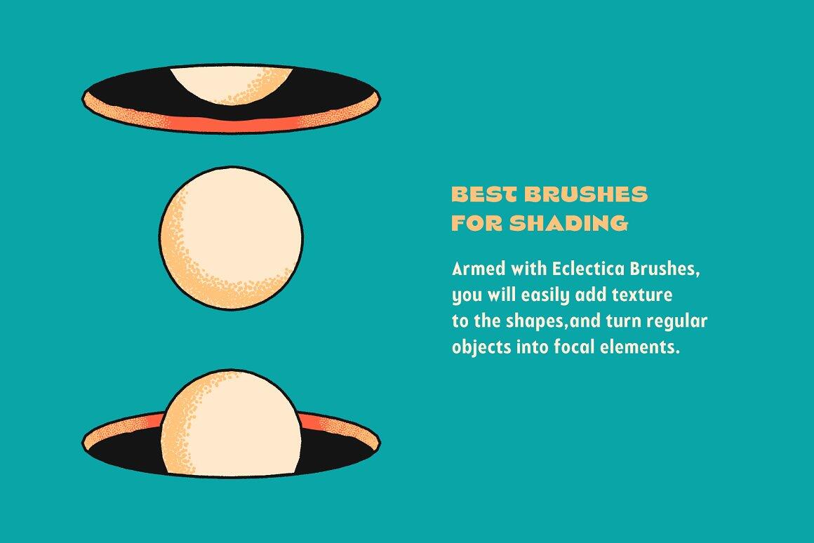 潮流复古怀旧波普风漫画艺术颗粒Procreate笔刷