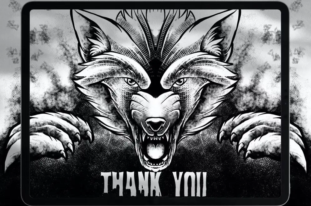 做旧线条颗粒网格铅笔钢笔绘画效果Procreate笔刷