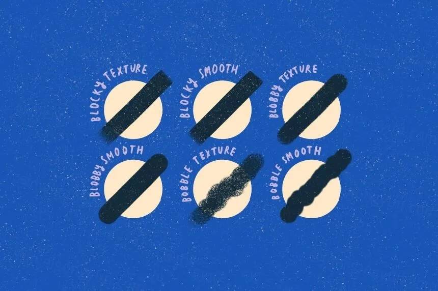 专业绘画涂鸦插画Procreate笔刷