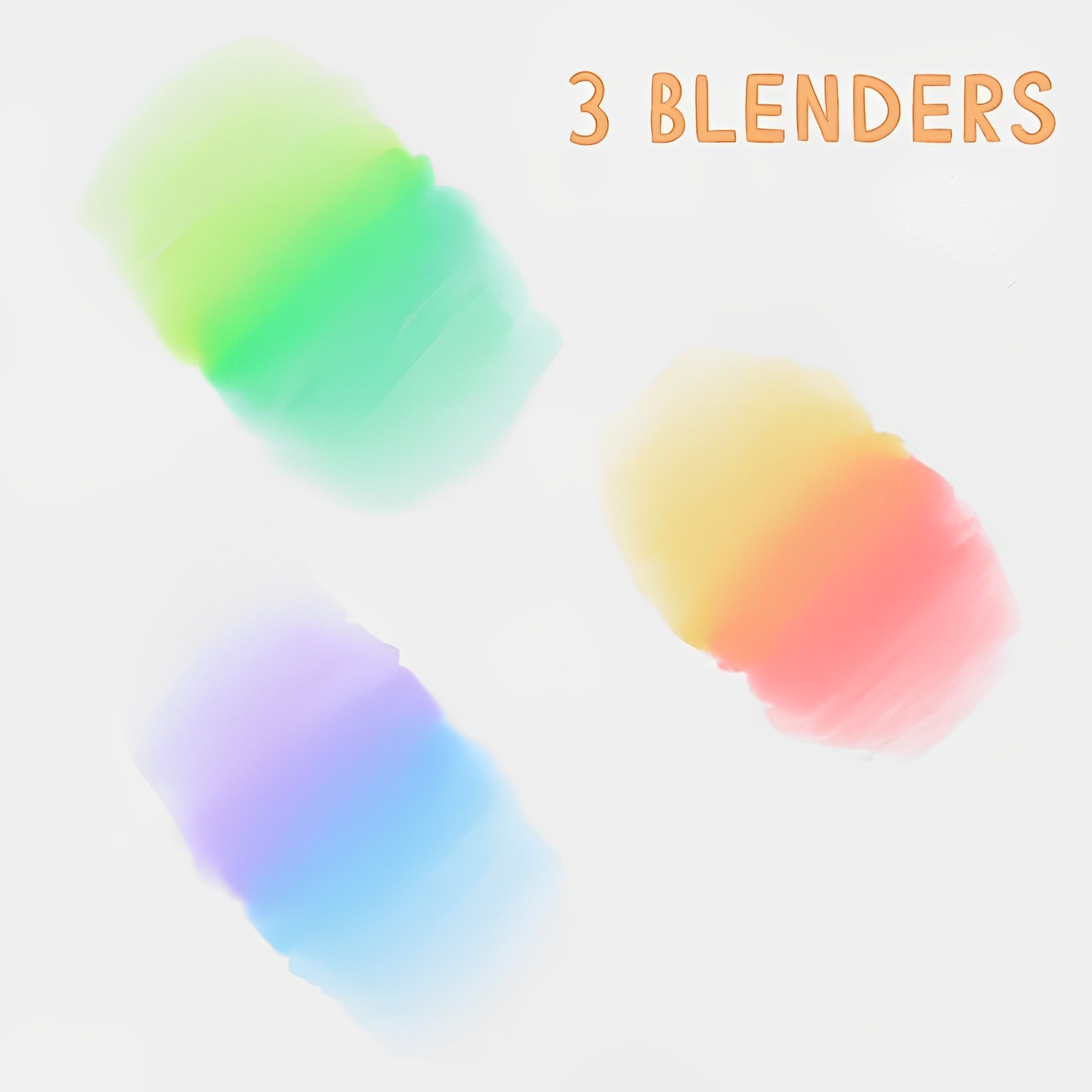 专业马克笔喷枪纸张纹理标记笔刷漫画绘画Procreate笔刷套装