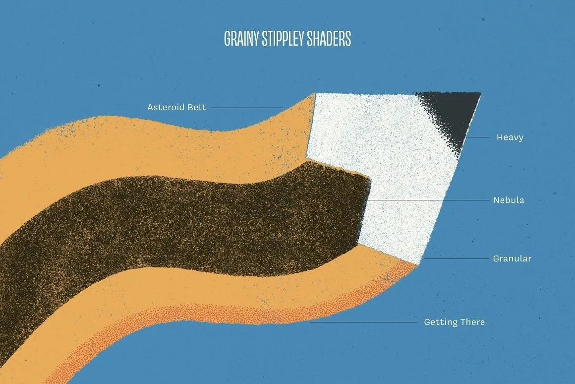 铅笔钢笔记号笔勾线笔Procreate笔刷