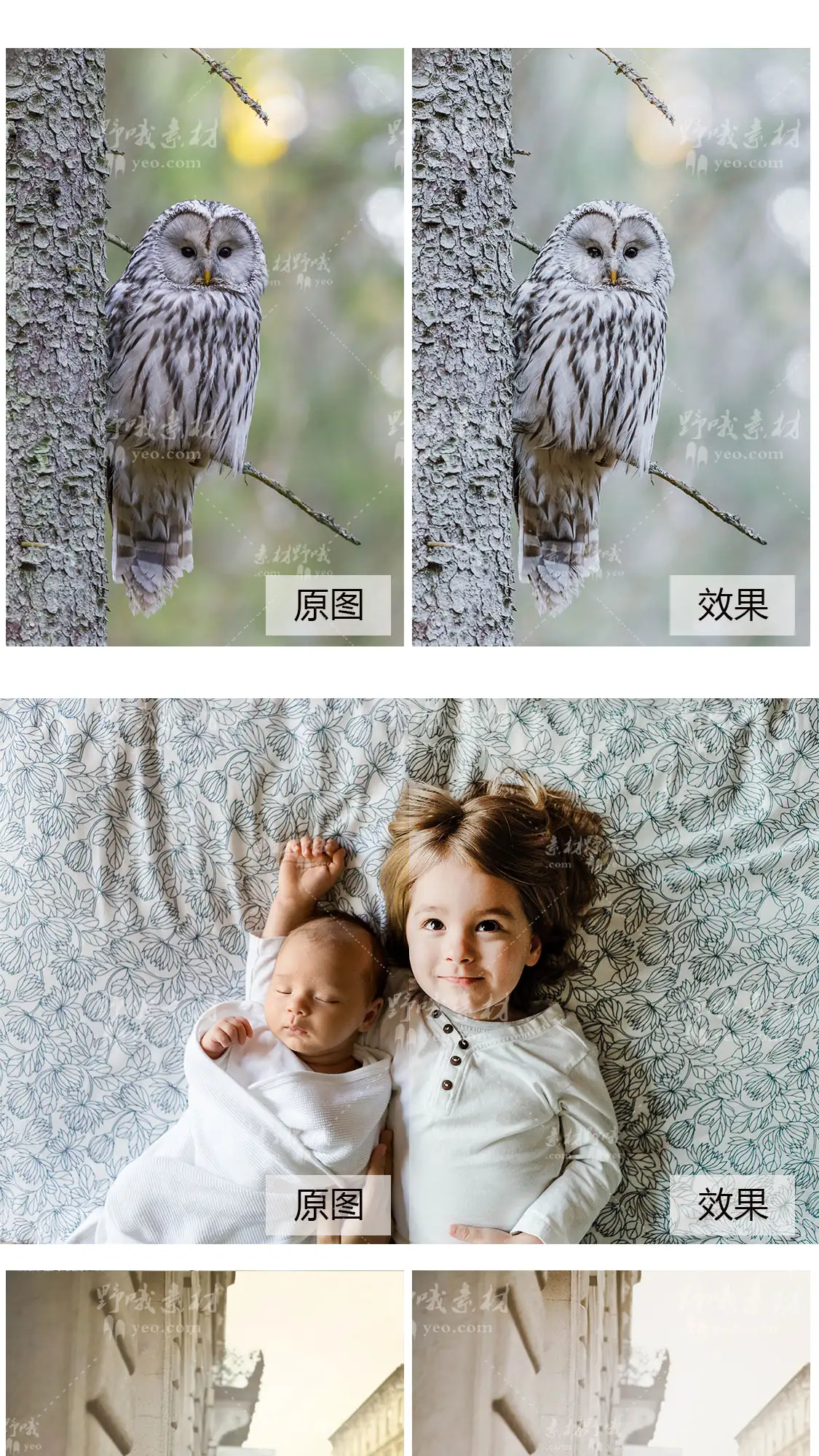 LR预设PS北欧风白色室内人像旅拍手机APP滤镜FCPX/PR调色LUT