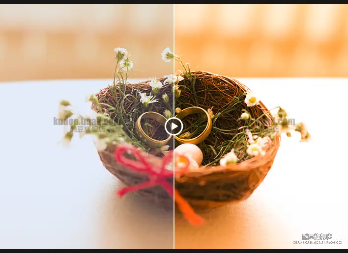 LR预设中式婚礼跟拍视频人像调色滤镜PS/PR/FCPX/达芬奇/LUTS预设