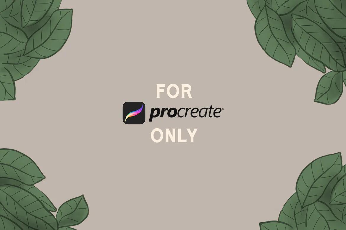 卡通人物漫画Procreate笔刷