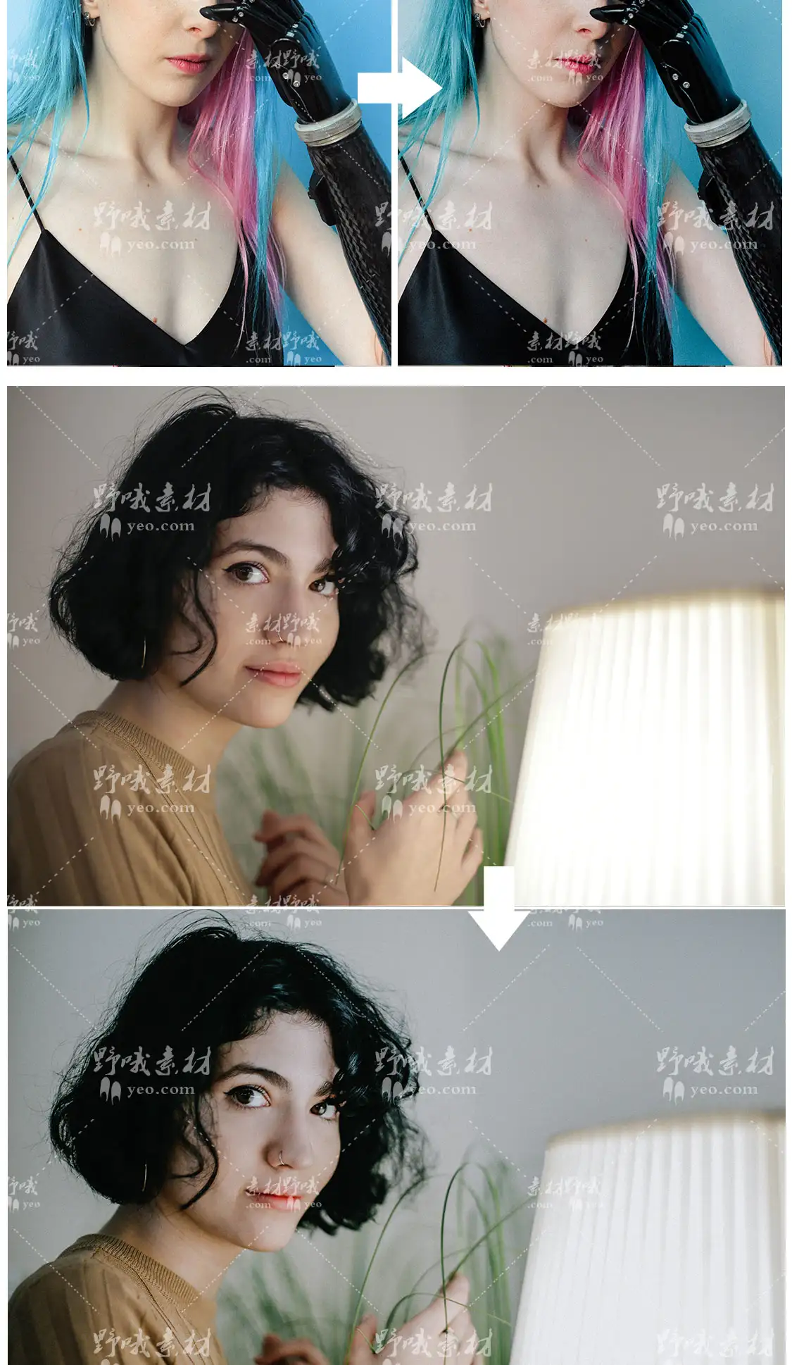 LR预设 德系徕卡胶片PS滤镜手机森系复古人像风光景PR预设LUT调色