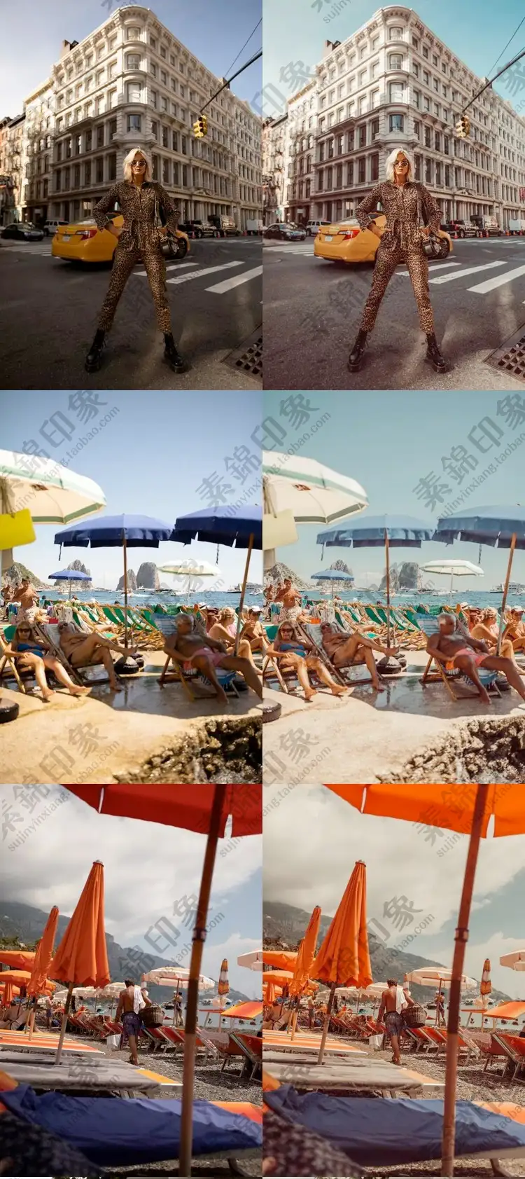 LR预设PS滤镜PR网红风博主tezza旅拍FCPX手机版APP调色LUT