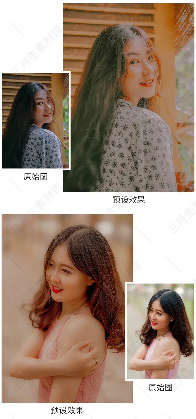 lr预设法式复古油画典雅浪漫朦胧野餐lightroom手机人像调色滤镜