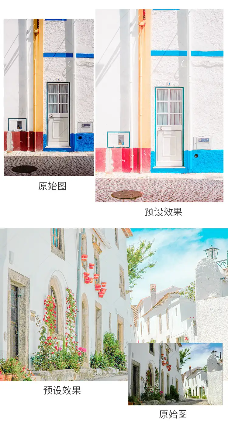 LR预设日系少女甜美系糖果风lightroom小清新动漫手机人像PS滤镜