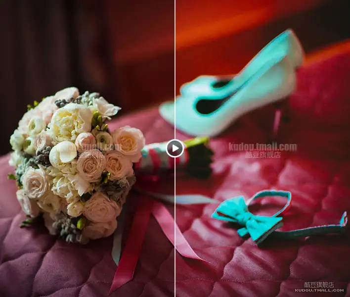 LR预设中式婚礼跟拍视频人像调色滤镜PS/PR/FCPX/达芬奇/LUTS预设