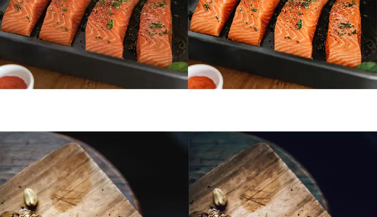 西餐美食静物预设产品摄影视频调色LR/PS/PR/LUT手机滤镜后期插件