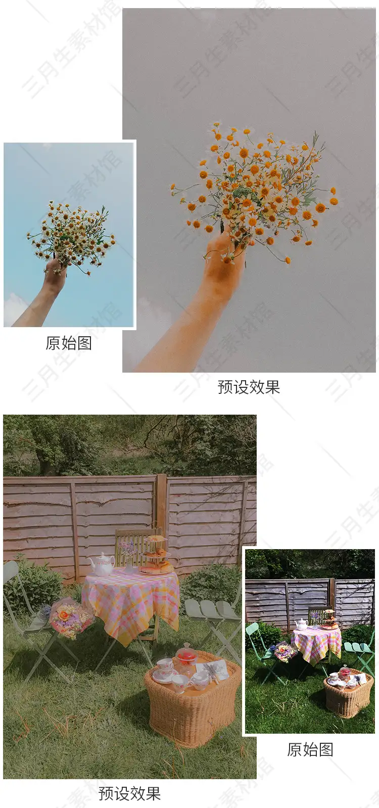 lr预设法式复古油画典雅浪漫朦胧野餐lightroom手机人像调色滤镜