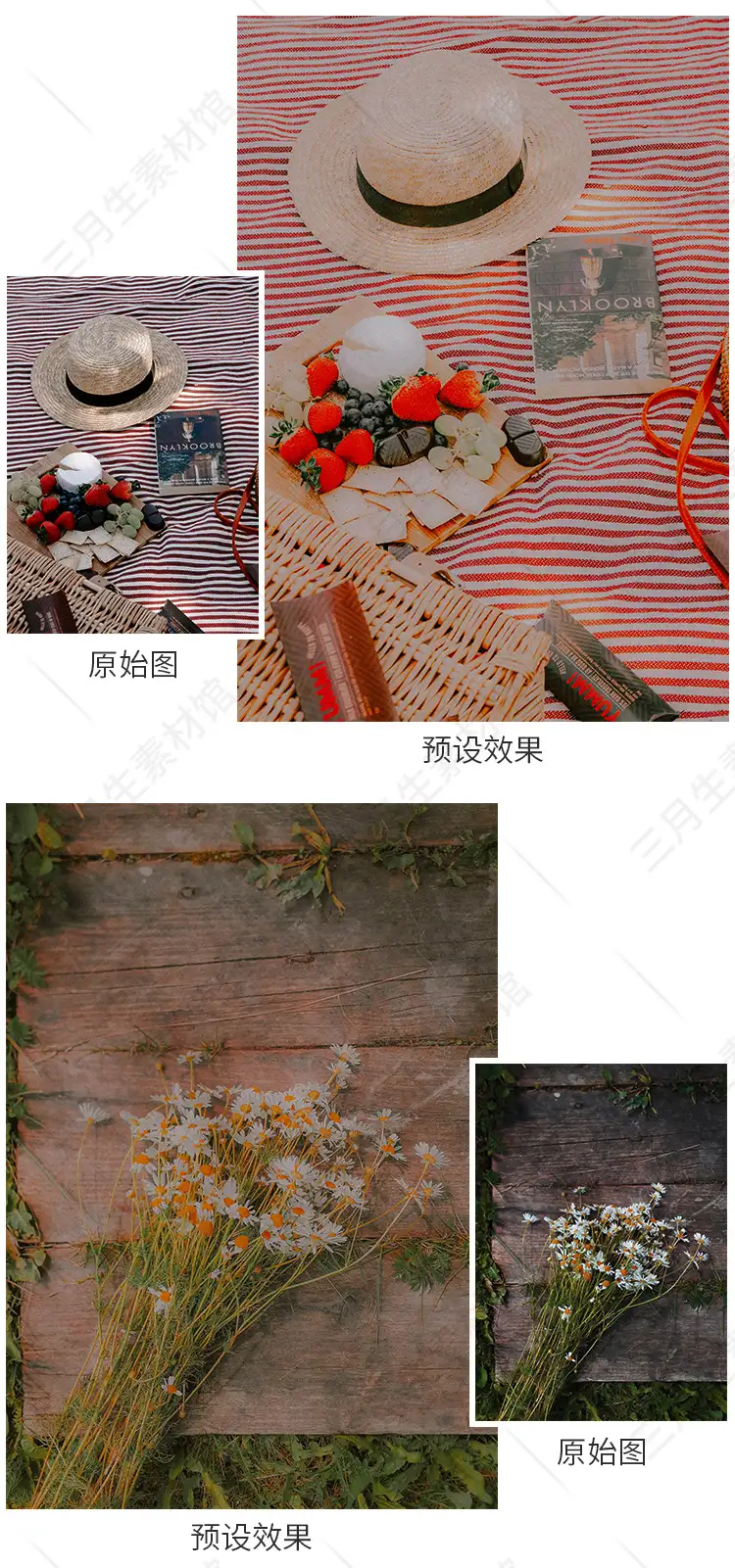 lr预设法式复古油画典雅浪漫朦胧野餐lightroom手机人像调色滤镜