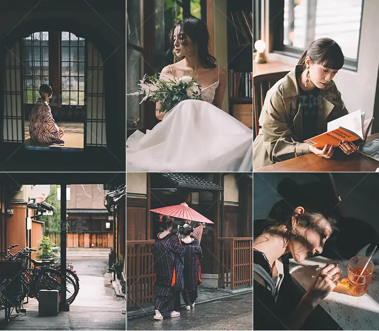 日系情绪胶片lr预设摄影教程lightroom acr插件人像调色滤镜