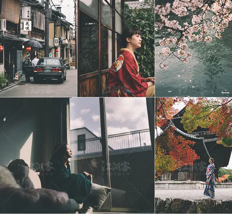 日系情绪胶片lr预设摄影教程lightroom acr插件人像调色滤镜