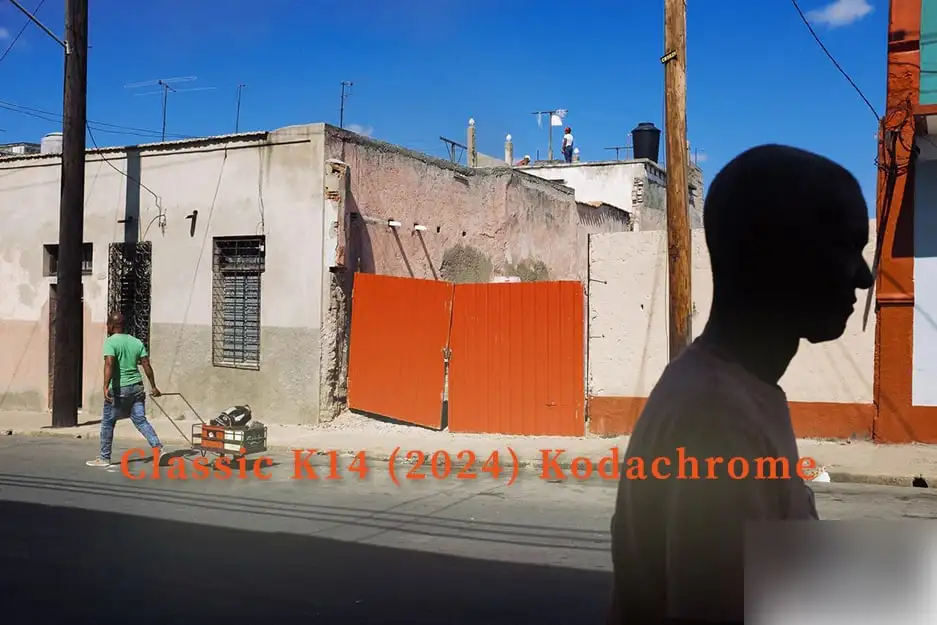 经典柯达K14彩色胶卷颗粒模拟人文旅拍摄影调色Lightroom预设