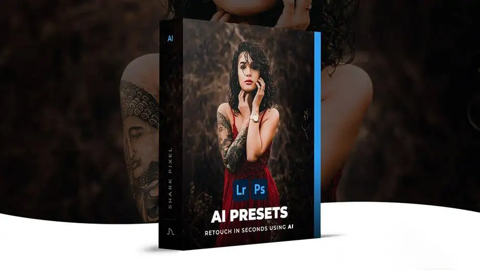 人像摄影智能AI自适应修饰调色Lightroom预设