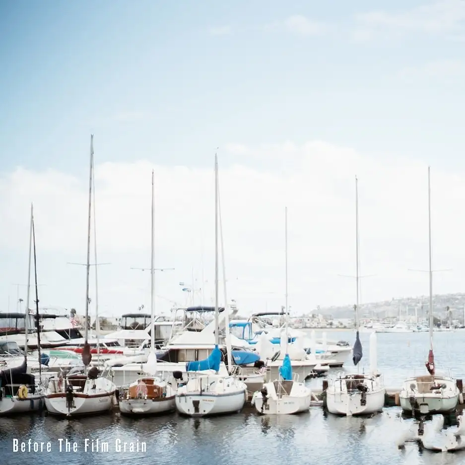 复古胶片颗粒照片摄影调色Lightroom预设 附PS动作