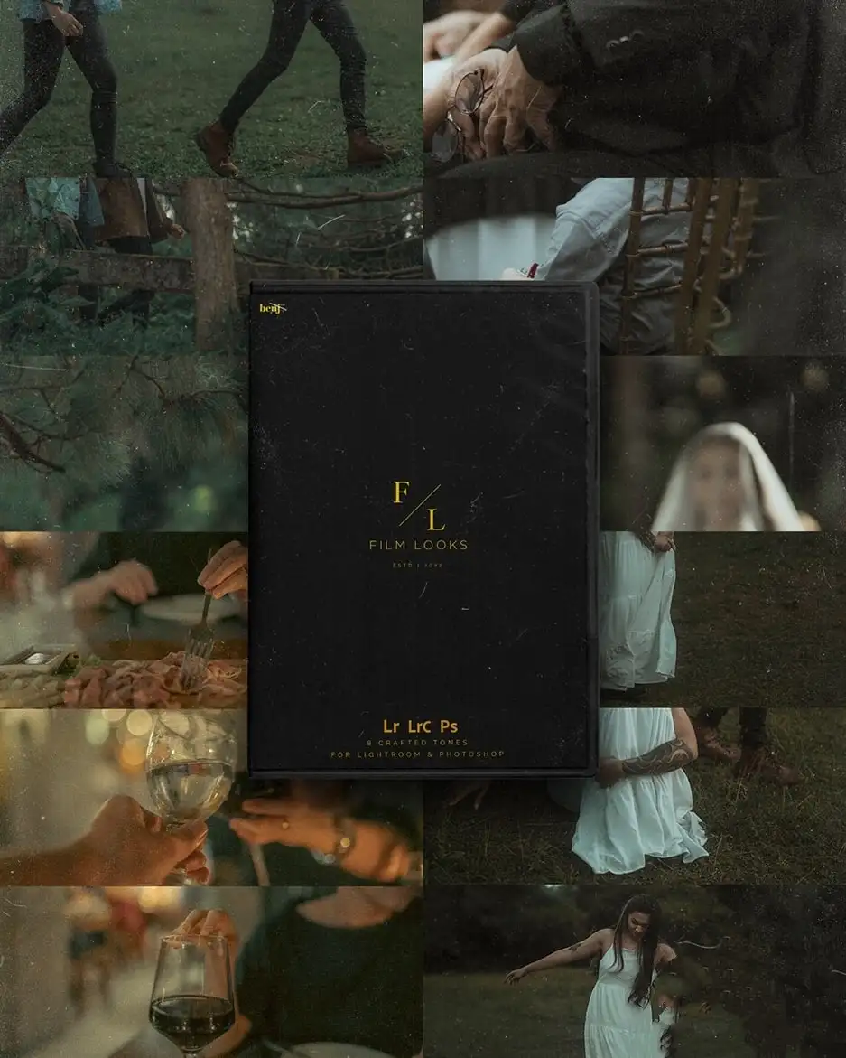 婚礼仪式人文纪实电影胶片摄影后期调色Lightroom预设 附手机预设