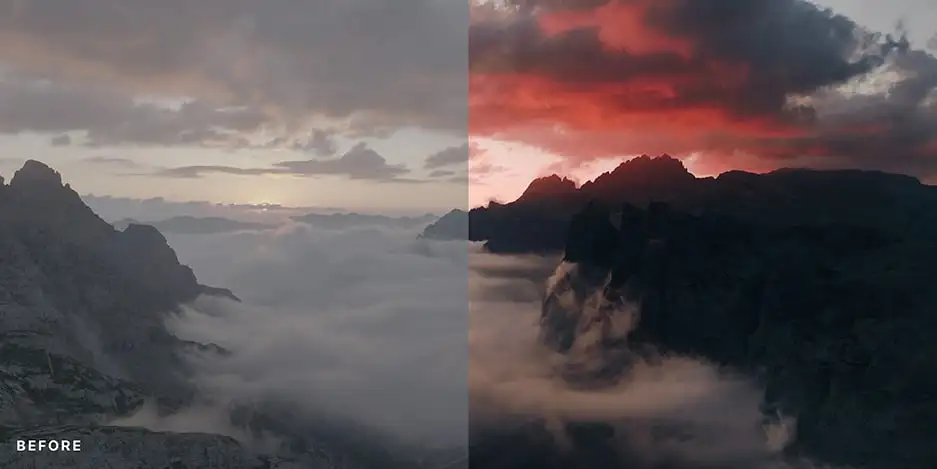 电影级无人机航拍视频调色LR预设