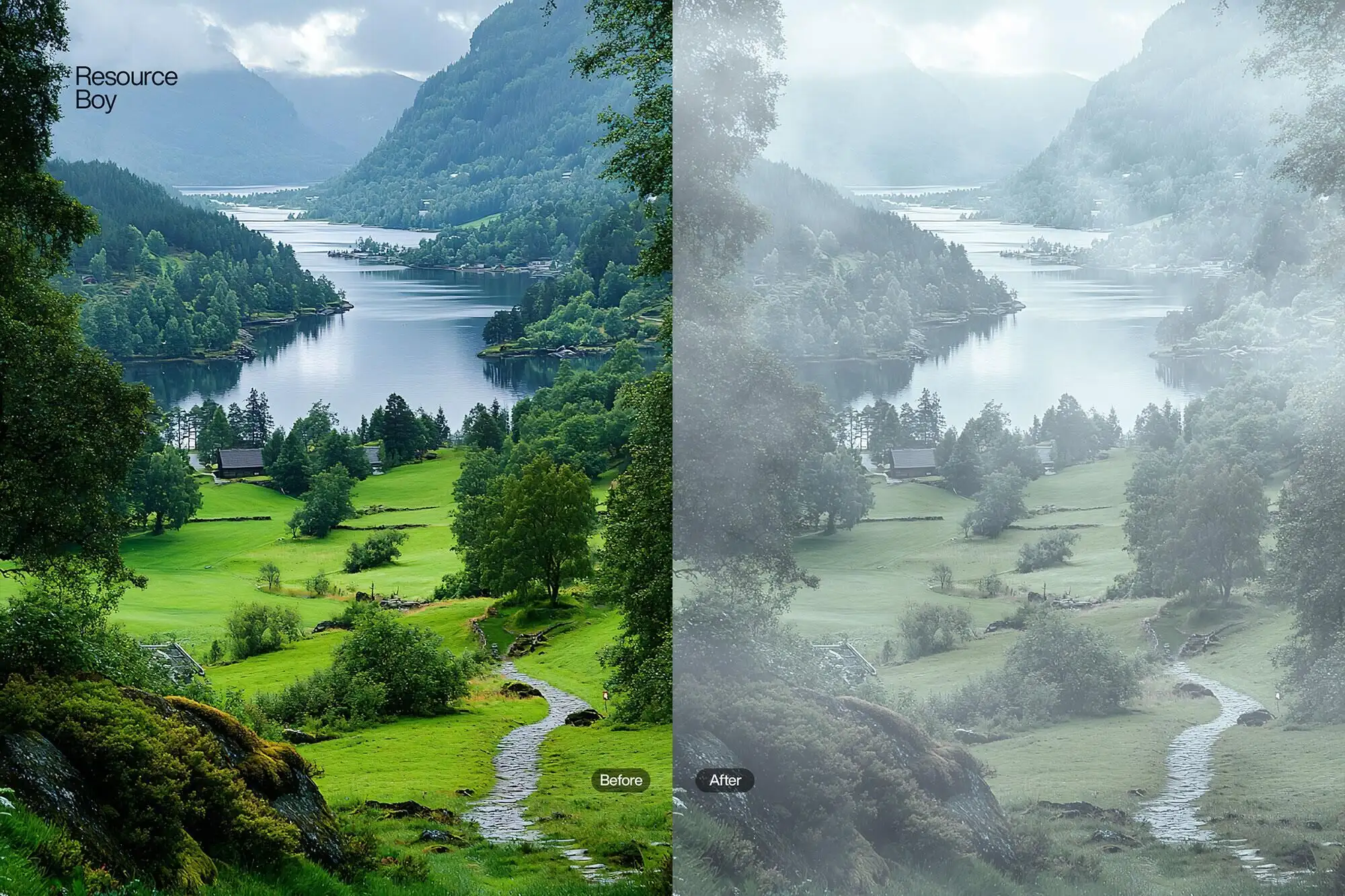 仿真自然烟雾蒙蒙PS笔刷