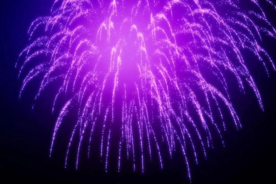 超真实的烟花效果PS笔刷