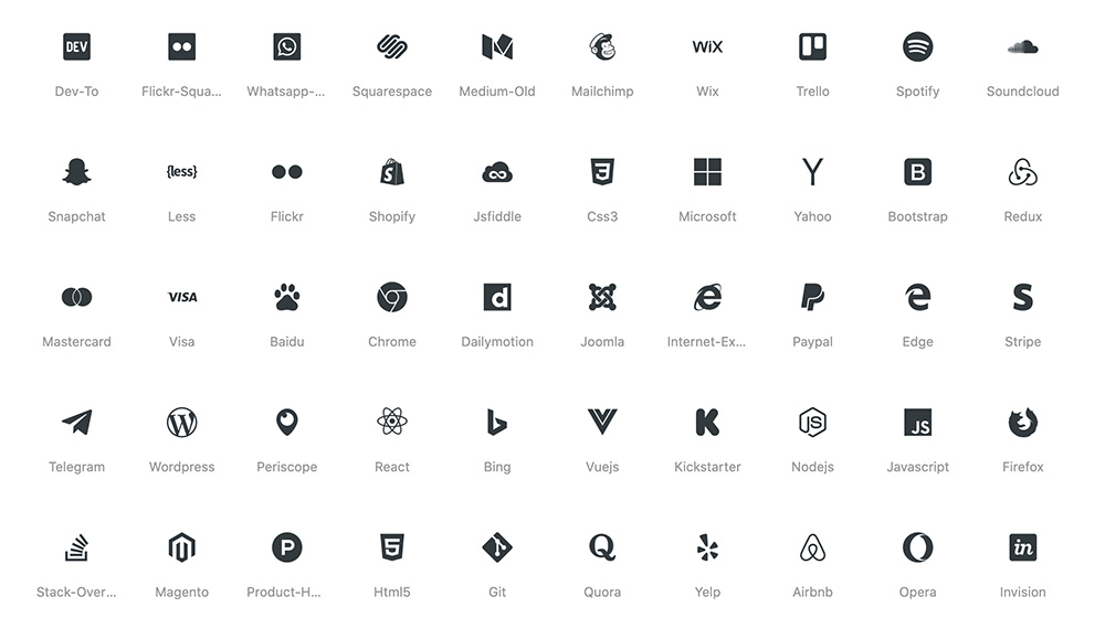 高质量的图标集推荐