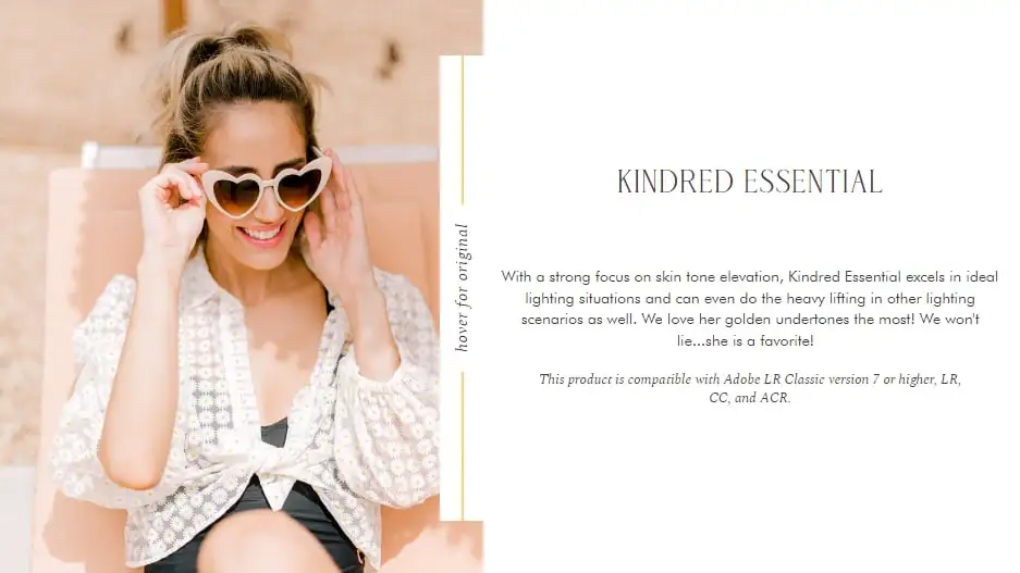 KINDRED婚纱人像爱情婚礼摄影LR调色基本预设