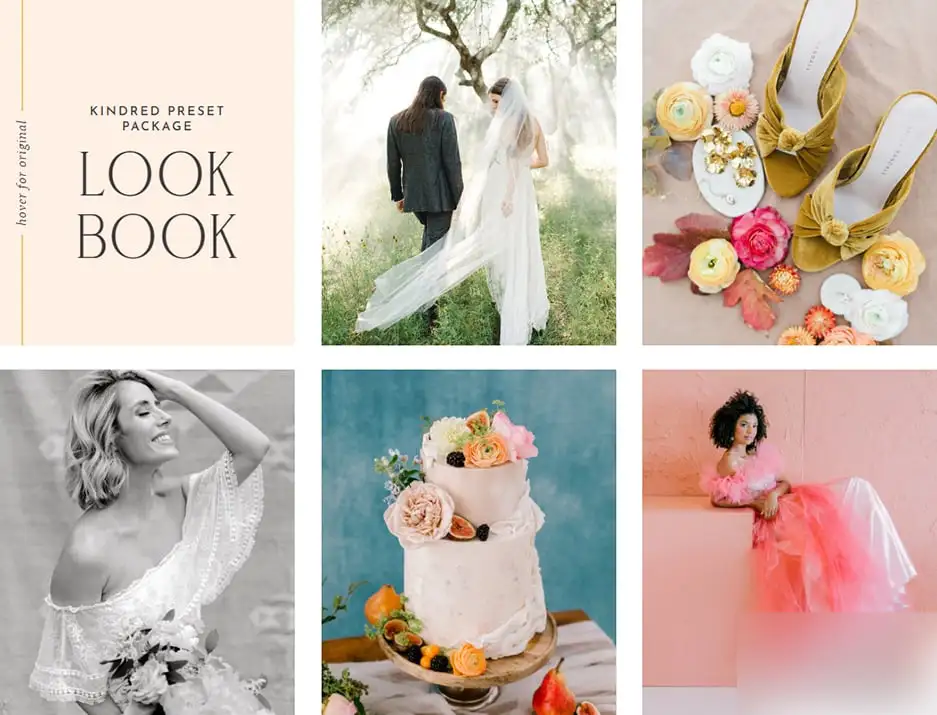 KINDRED完美人像婚礼婚纱影楼外拍摄影调色Lightroom预设