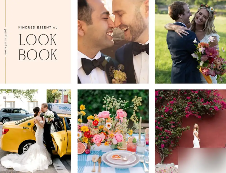 KINDRED婚纱人像爱情婚礼摄影LR调色基本预设